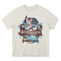 Cream Splash Mountain Heavy Core Tee - artisFamous