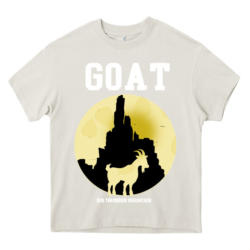 Big Thunder Mountain Goat Heavy Core Tee by artisFamous | Teevron
