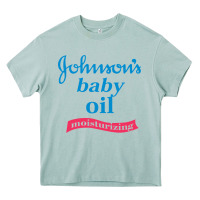 Arona johnson's baby oil Heavy Core Tee - artisFamous