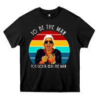 Black ric flair to be the man Heavy Core Tee - artisFamous