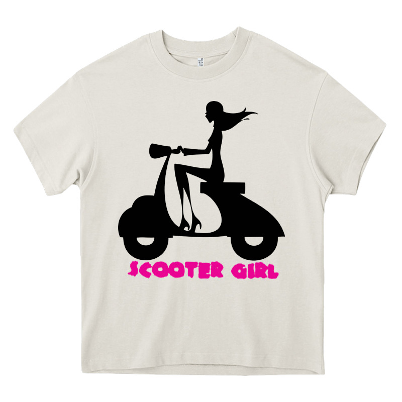 Scooter Girl Heavy Core Tee by artisFamous | Teevron