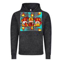 Vintage Black firefighter gnomes Vintage Hoodie - Artiststas