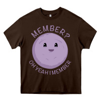 Chocolate Brown member berries Heavy Core Tee - artisFamous