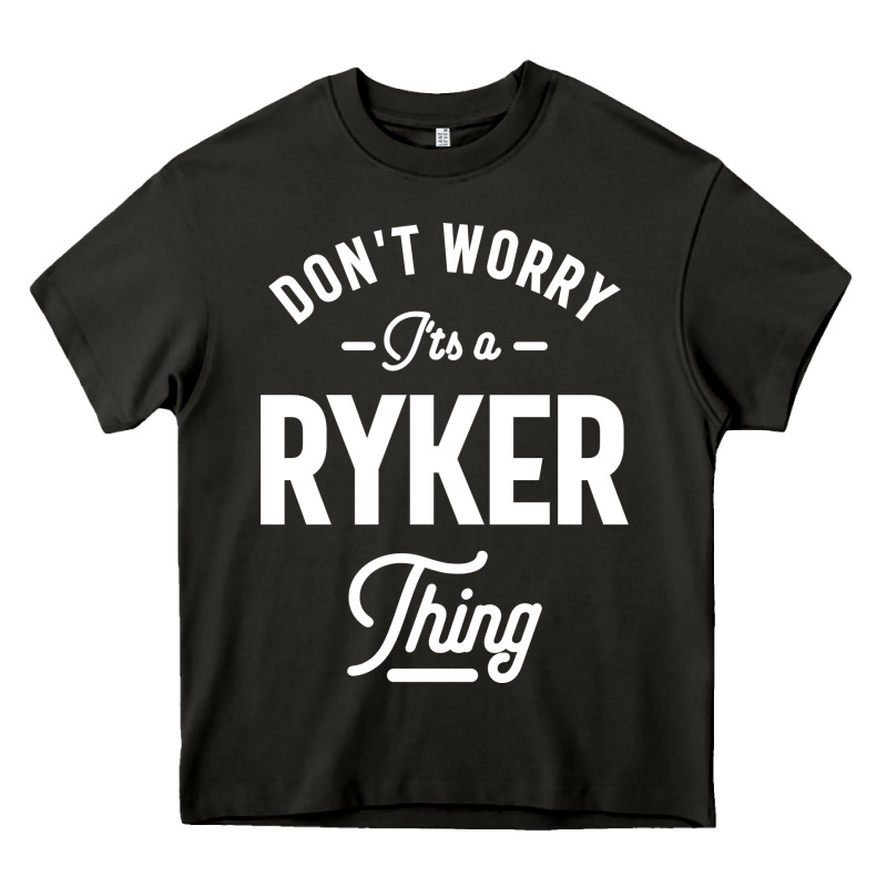 Ryker Personalized Name Birthday Gift Heavy Core Tee by artisFamous | Teevron