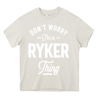 Cream Ryker Personalized Name Birthday Gift Heavy Core Tee - artisFamous