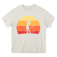 Cream Vintage Retro Golf | Golfers Heavy Core Tee - artisFamous