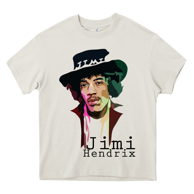 Jimi Hendrix Heavy Core Tee by artisFamous | Teevron