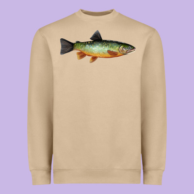 Greenback Cutthroat Trout Fish Heavyweight Sweatshirt Designed By Ranaportraitstore