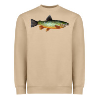 Mushroom Greenback Cutthroat Trout Fish Heavyweight Sweatshirt - RanaPortraitStore