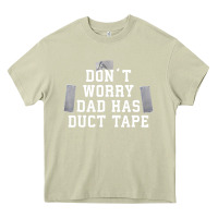 Mossy don't worry dad has duct tape funny saying gift t shirt Heavy Core Tee - artisFamous