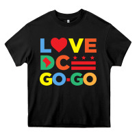 Black love dc gogo Heavy Core Tee - artisFamous
