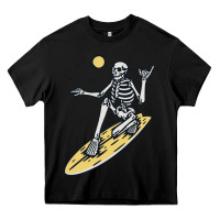 Black Surfing Heavy Core Tee - artisFamous