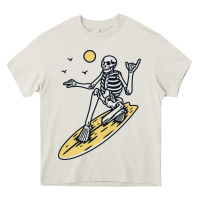 Cream Surfing Heavy Core Tee - artisFamous