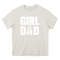 Cream Girl Dad Heavy Core Tee - artisFamous