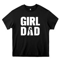 Black Girl Dad Heavy Core Tee - artisFamous