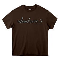 Chocolate Brown JACKSON GUITAR Heavy Core Tee - artisFamous