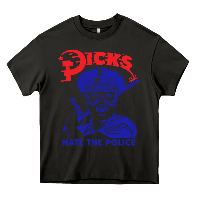 Dicks Hate The Police Heavy Core Tee by artisFamous | Teevron
