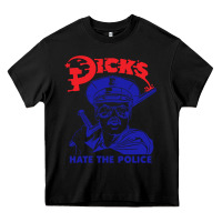 Black Dicks Hate The Police Heavy Core Tee - artisFamous