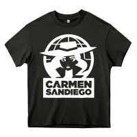 Asphalt carmen sandiego Heavy Core Tee - artisFamous