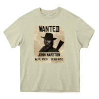 Mossy Red Dead Redemption 2 Red Moon Cowboy wanted john marston Heavy Core Tee - artisFamous
