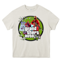 Cream Grand Theft Auto Heavy Core Tee - artisFamous