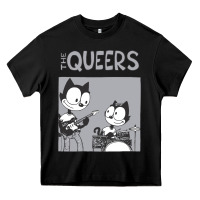 Black The Queers Heavy Core Tee - artisFamous