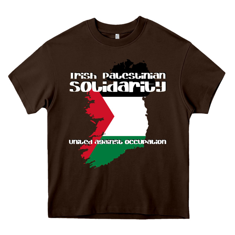 Irish Palestinian Solidarity Heavy Core Tee by artisFamous | Teevron