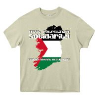 Mossy irish palestinian solidarity Heavy Core Tee - artisFamous