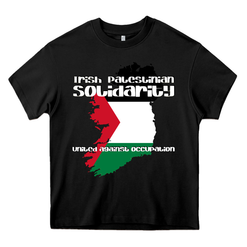 Irish Palestinian Solidarity Heavy Core Tee by artisFamous | Teevron