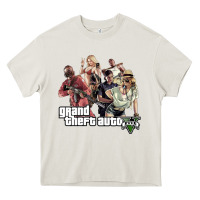 Cream Grand Theft Auto Heavy Core Tee - artisFamous