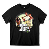 Black Grand Theft Auto Heavy Core Tee - artisFamous