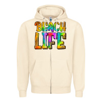 Sandshell beach life Zipper Hoodie - Jasminsmagicworld