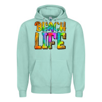 Seafoam beach life Zipper Hoodie - Jasminsmagicworld