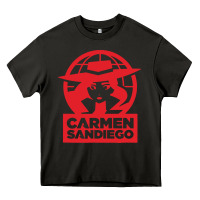 Asphalt carmen sandiego Heavy Core Tee - artisFamous