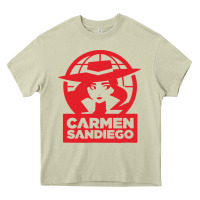 Mossy carmen sandiego Heavy Core Tee - artisFamous