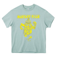 Arona mustard plug Heavy Core Tee - artisFamous