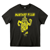 Asphalt mustard plug Heavy Core Tee - artisFamous