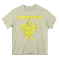 Mossy mustard plug Heavy Core Tee - artisFamous