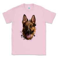 Bubblegum Pink German Shepherd Classic Tee - Jasminsmagicworld