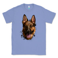 Colony Blue German Shepherd Classic Tee - Jasminsmagicworld