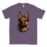 Lavender German Shepherd Classic Tee - Jasminsmagicworld