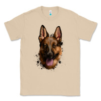 Mushroom German Shepherd Classic Tee - Jasminsmagicworld