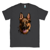 Smoke German Shepherd Classic Tee - Jasminsmagicworld