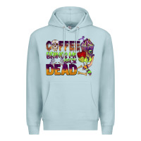 Blue Mist coffee brings me back dead Premium Hoodie - BarkalooDesign