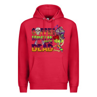 Cardinal coffee brings me back dead Premium Hoodie - BarkalooDesign