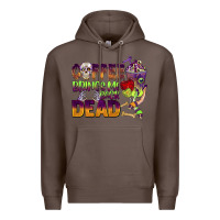 Coffee coffee brings me back dead Premium Hoodie - BarkalooDesign