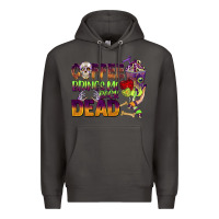 Smoke coffee brings me back dead Premium Hoodie - BarkalooDesign