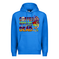 True Royal coffee brings me back dead Premium Hoodie - BarkalooDesign