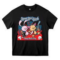 Black reel big fish candy coated fury Heavy Core Tee - artisFamous