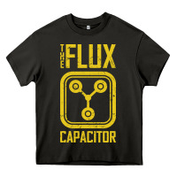 Asphalt Back to the future flux capacitor Heavy Core Tee - artisFamous